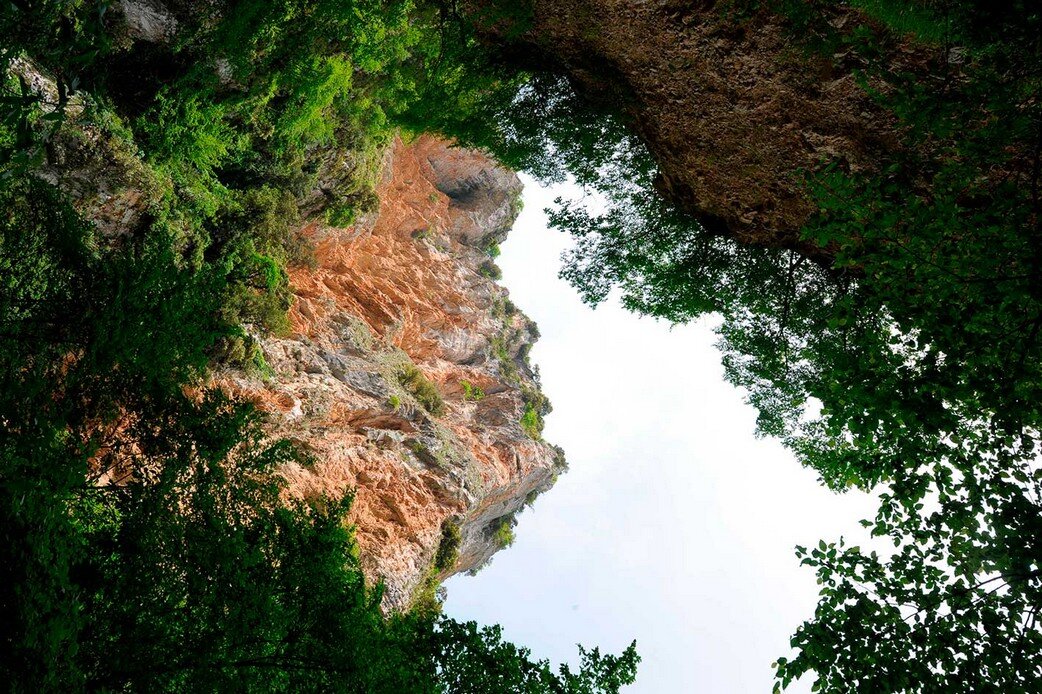 La forra di Peschio Rosso La forra di Peschio Rosso