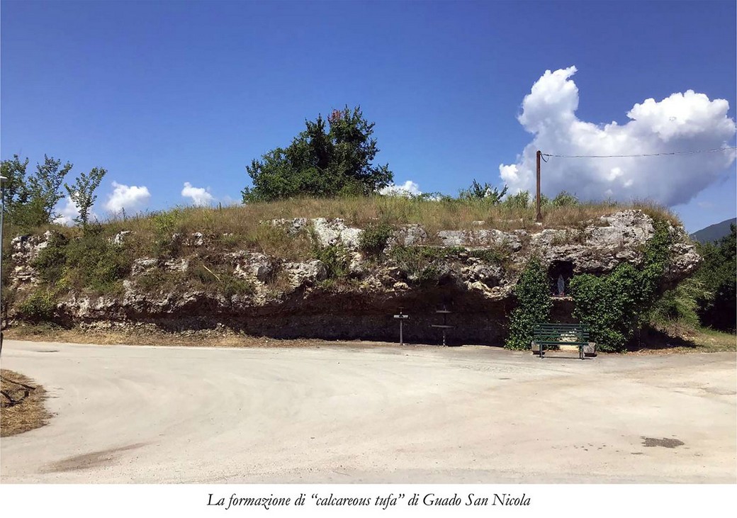 Calcareous tufa Guado San Nicola Calcareous tufa Guado San Nicola