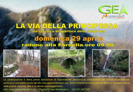 La Via della Principessa - 29 aprile 2018