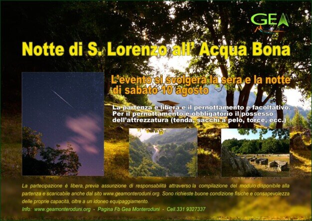 Notte Di San Lorenzo - Acqua Bona